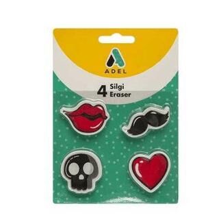 Adel Shapes Silgi 4Lü Blister