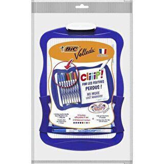 Bic Beyaz Mini Tahta 8`li Kalem Seti