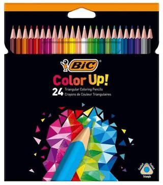 Bic Color Up Üçgen Kuru Boya Kalemi 24Lü Kutu