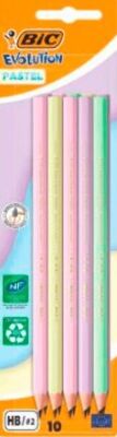 Bic Evolution Pastel Kurşun Kalem 10Lu Blister