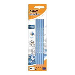 Bic Evolution Üçgen Kurşun Kalem 4`lü Blister