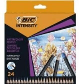 Bic İntensity Aquacouleur Kuru Sulu Boya 24 Renk