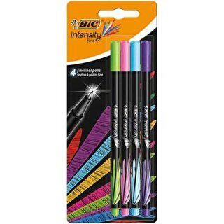 Bic Intensity Fineliner Fun 4`lü Blisterli