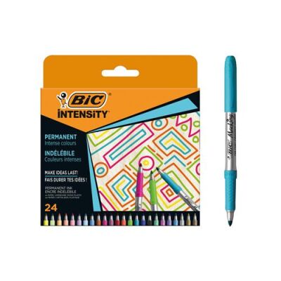 Bic Intensıty Permanent Markör 24`Lü Paket
