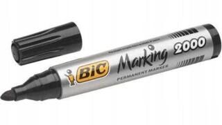 Bic Permanent Markör 2000 Yuvarlak Uç Siyah
