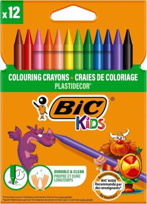 Bic Silinebilir Pastel 12 Renk Kutu