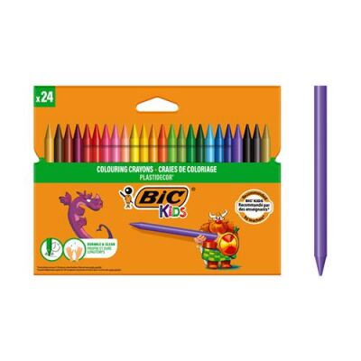 Bic Silinebilir Pastel 24 Renk Kutu