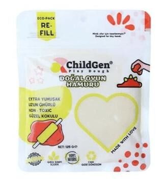 Childgen Poşet Hamur - 125 Gr Beyaz