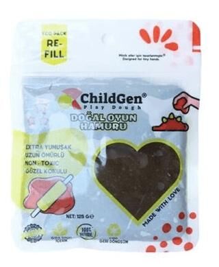 Childgen Poşet Hamur - 125 Gr Kahverengi