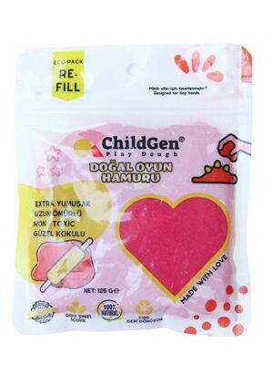Childgen Poşet Hamur - 125 Gr Pembe