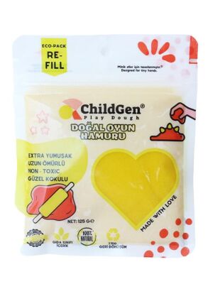 Childgen Poşet Hamur - 125 Gr Sarı