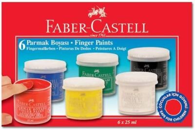 Faber-Castell Parmak Boyası 6 Renk