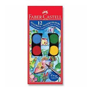 Faber-Castell Suluboya 12 Renk Büyük Boy