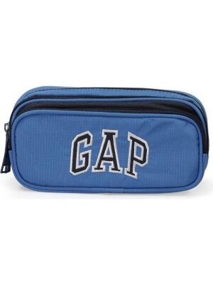 Gap 3 Bölme Kalem Çantası 12856 Saks - Lacivert