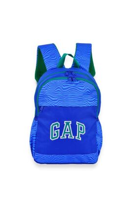 Gap Kids Çift Bölme Sırt Çantası 12812 Saks Mavi