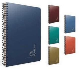 Gıpta 5686 Platinum Spiralli Pp Kapak Defter A4 80 Yp Kareli