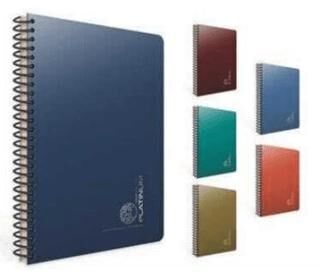 Gıpta 5693 Platinum Spiralli Pp Kapak Defter 17X24 100 Yp Kareli