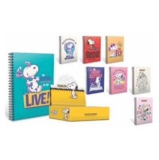 Gıpta 7316 Snoopy Spiralli A6 Karton Kapak Defter 80 Yaprak Çizgili