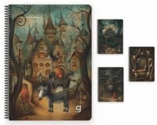 Gıpta 7342 Fairy Notes Spiralli Sert Kapak Defter 17X24 80 Çizgili