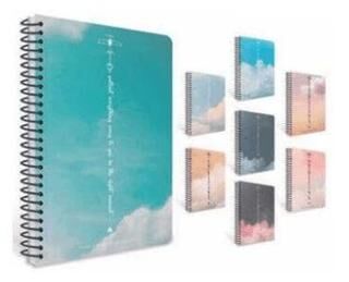 Gıpta 7558 Moment Spiralli Ofset Pp Kapak Defter A4 100 Kareli