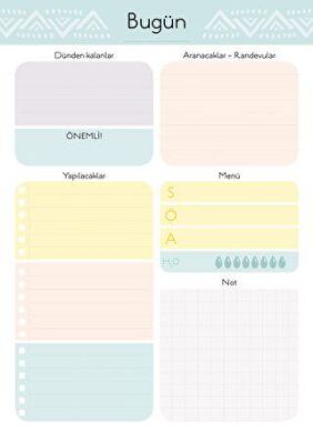 Günlük Planlayıcı 5
