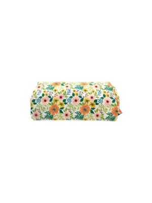 Kaukko Soft Floral Surprise Kalem Çantası Salmon K2671