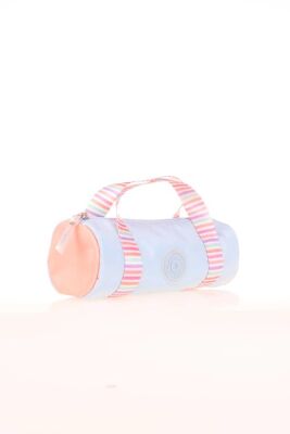 Kaukko Travel Double Stripe Kalem Çantası Blue K2598