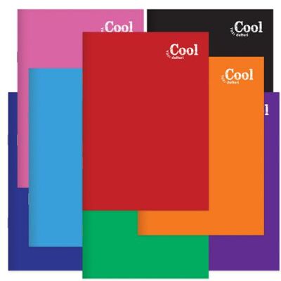 Cool A4 40 Yaprak Tel Dikişli Güzel Yazı Defteri Keskin Color