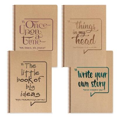 Keskin Color Funky A6 Kareli Defter 80 Yaprak