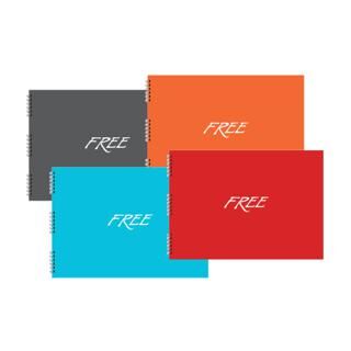 Keskin 17x25 25 Yaprak Free PP Kapak Resim Defter