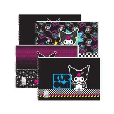 Keskin Color Kuromi 25x35 15 Yaprak Spiralli Resim Defteri