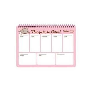 Keskin Color Pusheen 17x24 52 Yaprak Haftalık Spiralli Planner