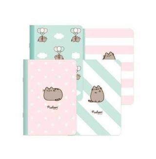 Keskin Color Pusheen 18,5x26 40 Yaprak Çizgili Stickerli Tel Dikişli Defter