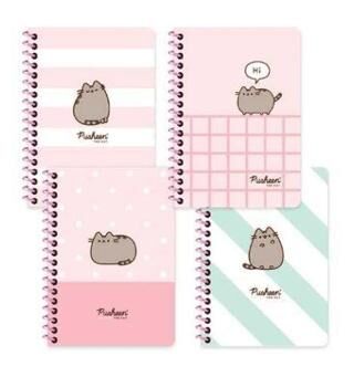 Keskin Color Pusheen A6 80 Yaprak Çizgili Spiralli Bloknot