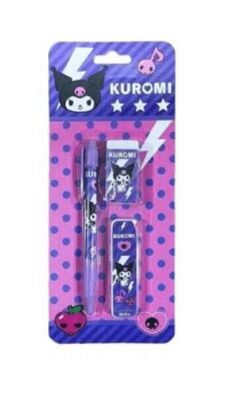 Kuromi Kırtasiye Seti Versatilli 3 Lü 005
