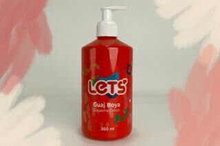 Let’s Guaj Boya Kırmızı 500 ml