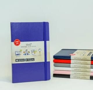 Lilamor Sert Kapak 80 Gr. Lastikli Defter Mor
