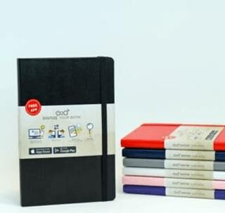 Lilamor Sert Kapak 80 Gr Lastikli Defter Siyah