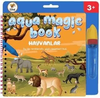 Lino Aqua Magic Book Hayvanlar Sihirli Boyama Kitabı