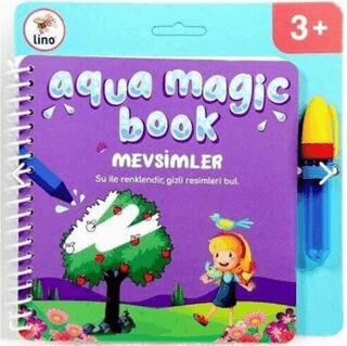 Lino Aqua Magic Book Mevsimler Sihirli Boyama Kitabı
