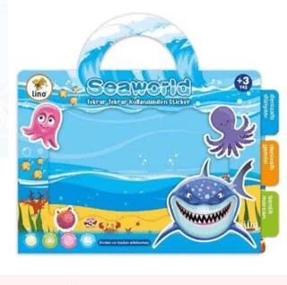 Lino Tekrar Tekrar Kullanılabilen Sticker Seaworld