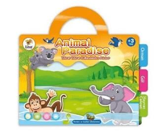 Lino Tekrar Tekrar Kullanılabilen Sticker Seti Animal