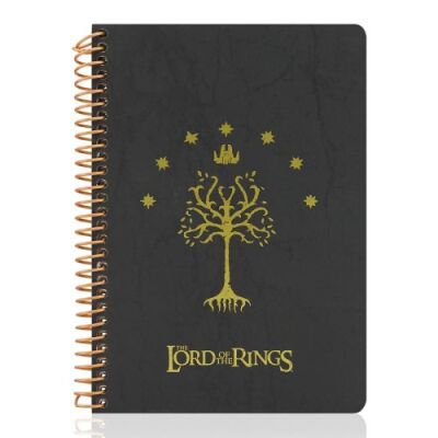 Lord Of The Rings Siyah Butik Defter