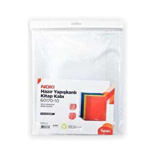 Noki Hazır Yapışkanlı Defter Kabı A4 10 Lu Şeffaf