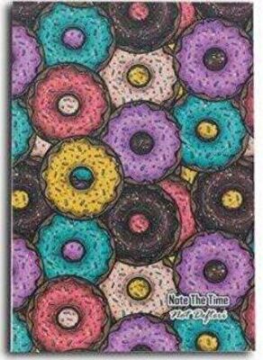 Colorful Donuts Patterns Not Defteri