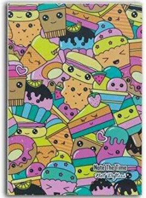 Kawaii Happy Doodle Patterns Not Defteri