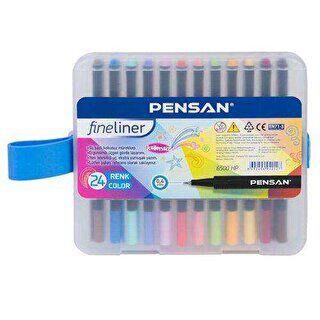 Pensan Fineliner 24 Lü Pvc Kutu 6500 HP