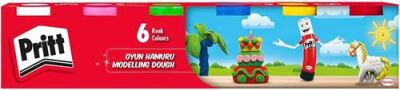 Pritt-Oyun Hamuru 6 Renk 100Gr