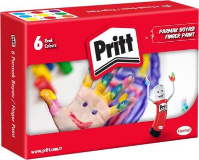 Pritt Parmak Boyası 6 Renk 30Ml