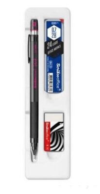 Scrikss Track 05Mm Versatil Pembe Silgi + Mini Set